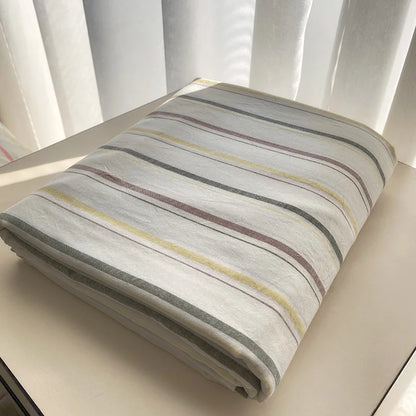 Heather Field Cotton Flat Sheet