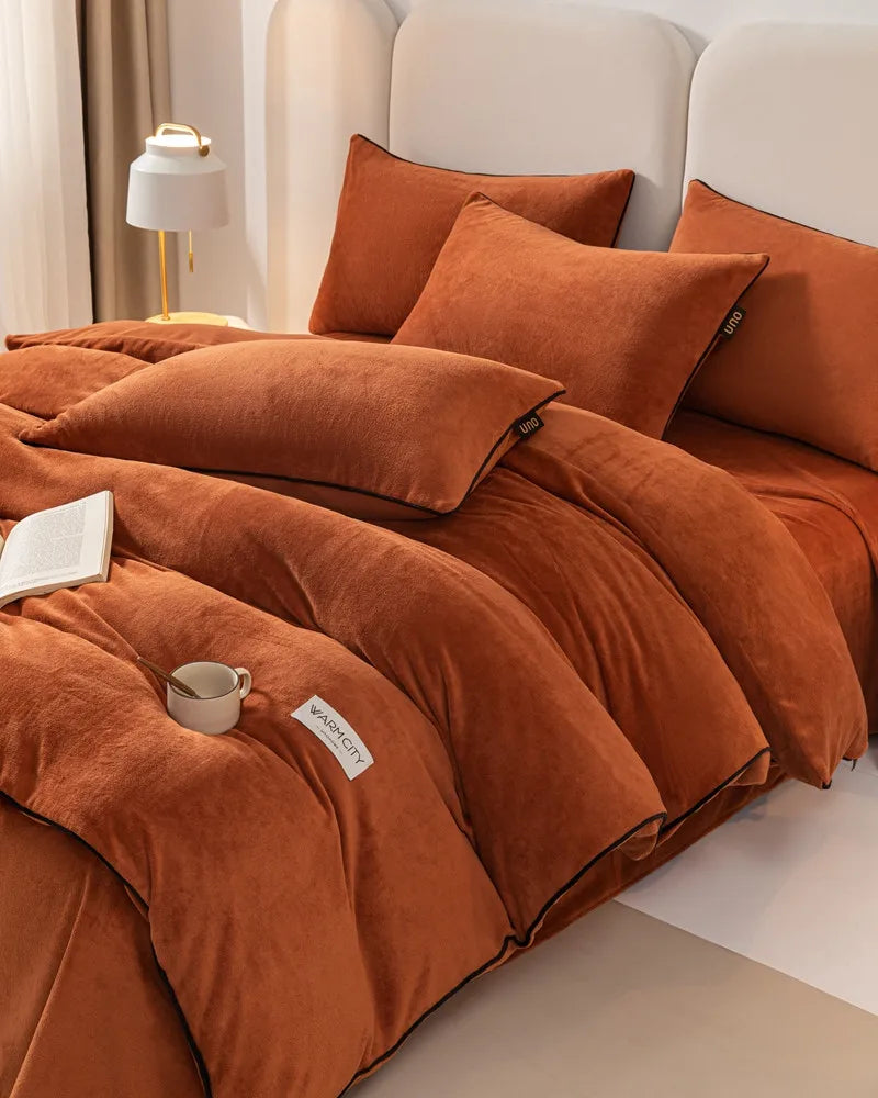 Plush Velvet Bedding Collection