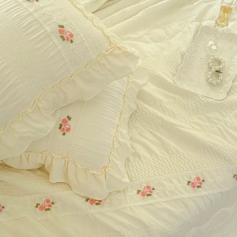 Romantic Ruffle Bedding Set