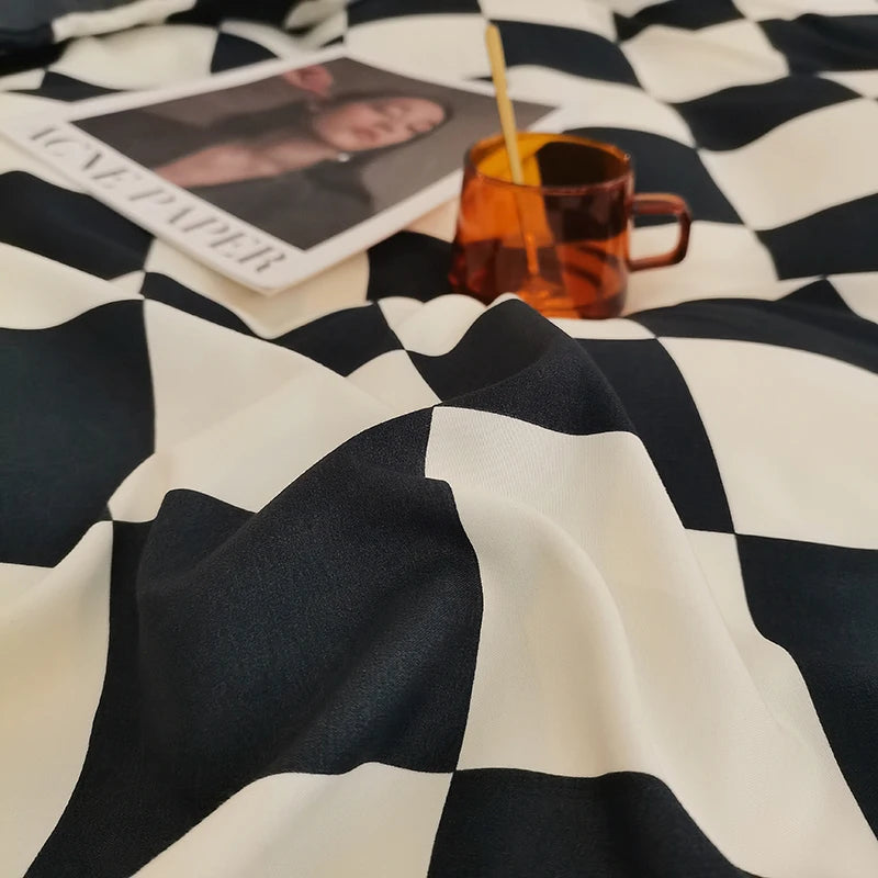 Checkerboard Bedding Collection - WhisperLinens