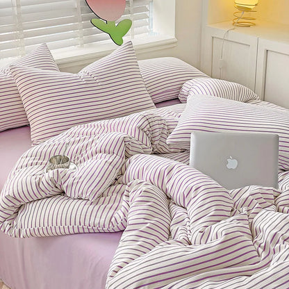 Soft Stripe Bedding Collection - WhisperLinens