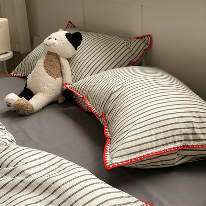 Classic Stripe Bedding Collection - WhisperLinens