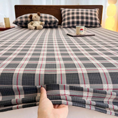 Washed Cotton Fitted Bed Sheet