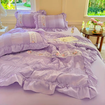 Romantic Ruffle Bedding Set