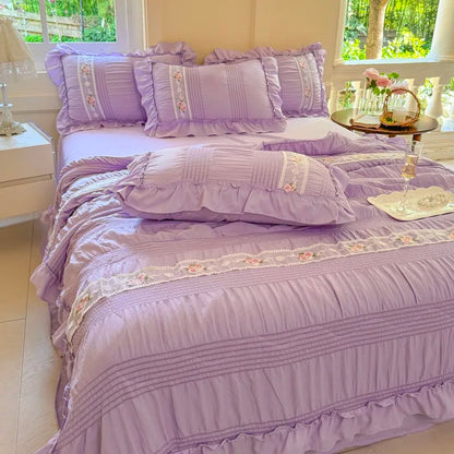 Romantic Ruffle Bedding Set