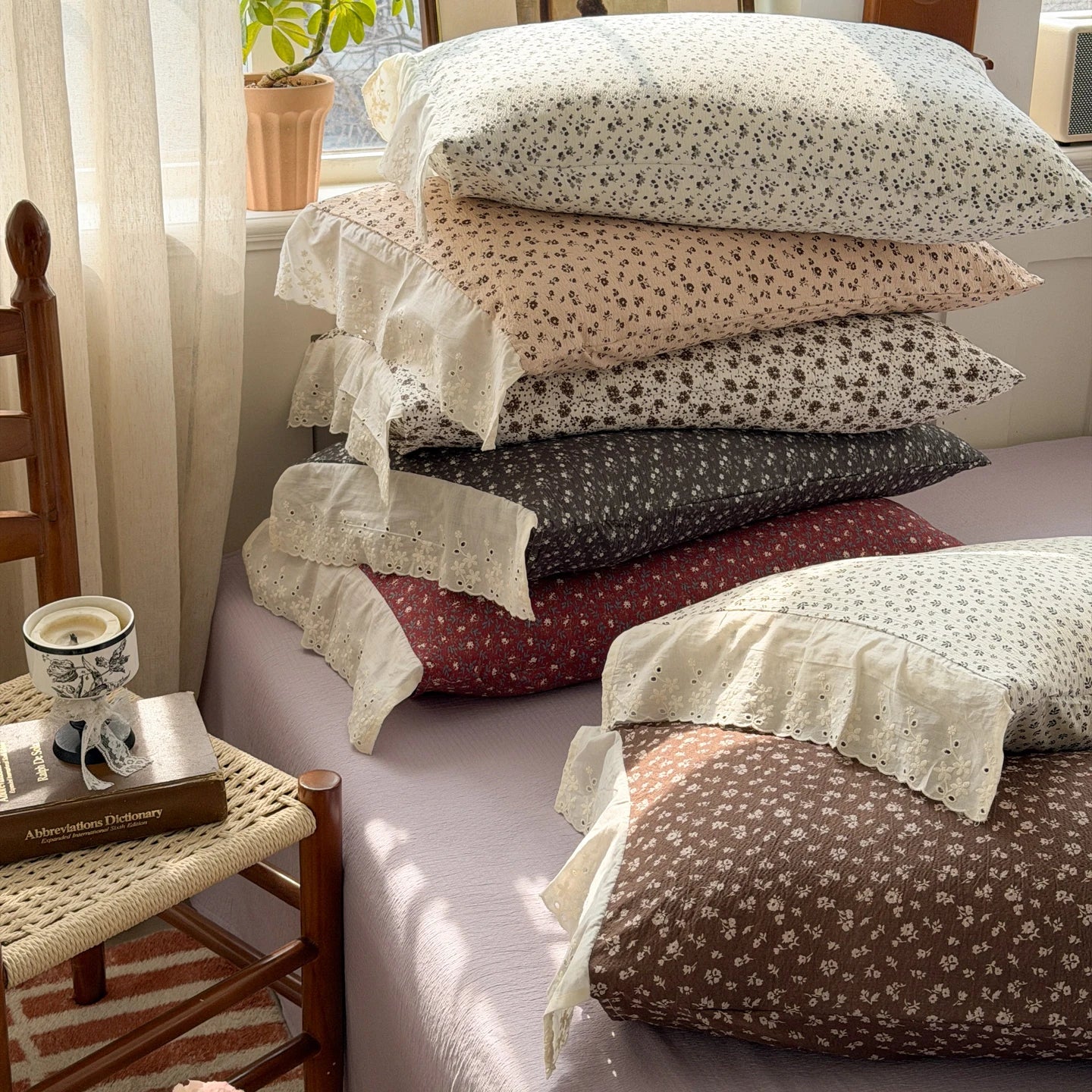 Heirloom Bloom Floral Ruffle Bedding Collection