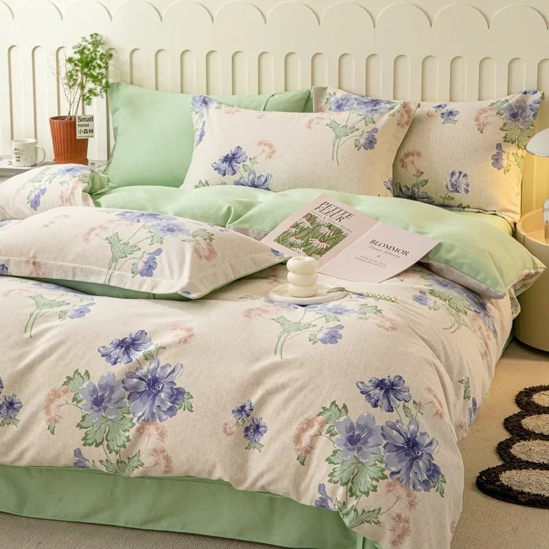 Lavender Petals Delight Bedding Set