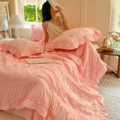 Romantic Ruffle Bedding Set