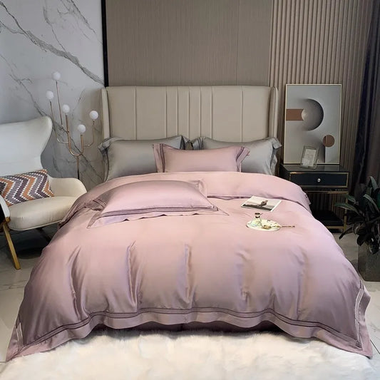 Elegant Luxe Bedding Set / Lavender Blush