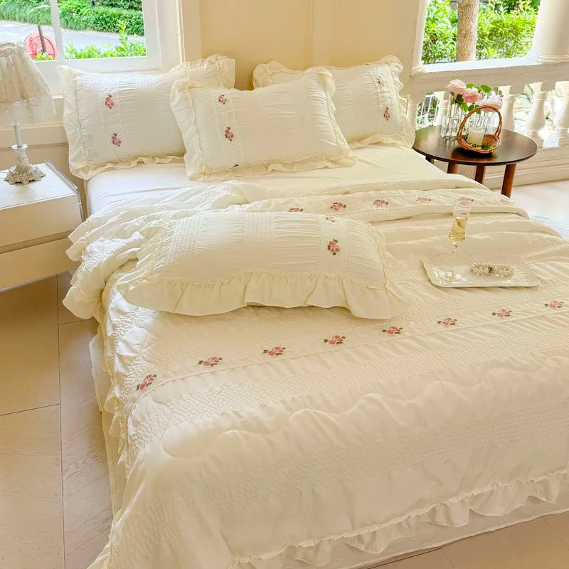 Romantic Ruffle Bedding Set