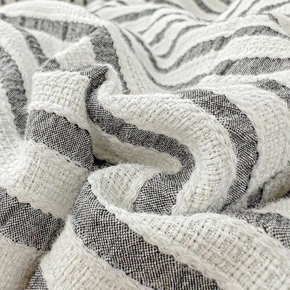 Serene Stripes Bedding Set