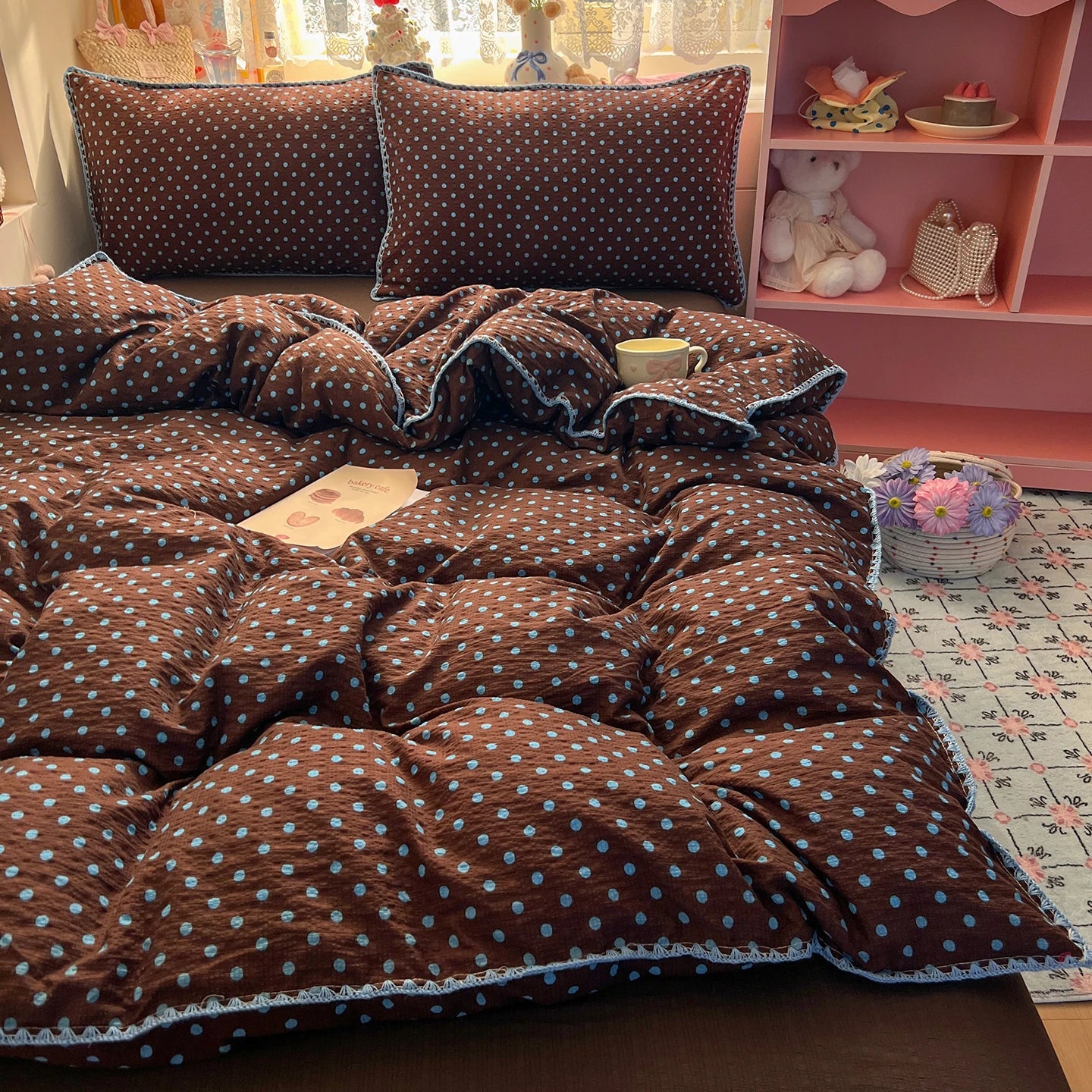 Retro Dot Polka Dot Bedding Collection
