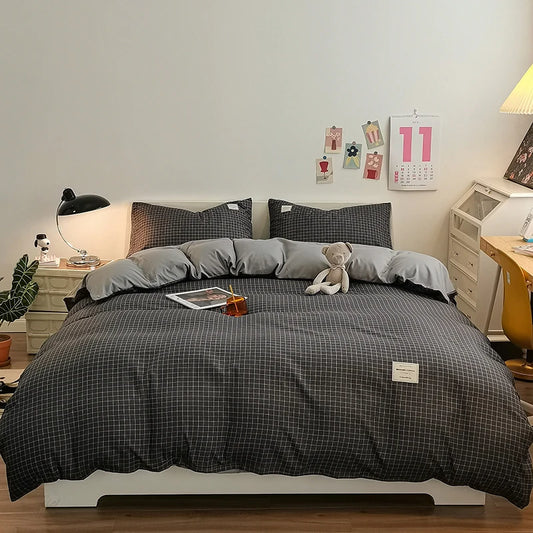 Mini Grid Bedding Collection
