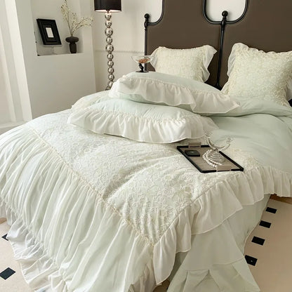 Luxe Ruffle Bedding Set