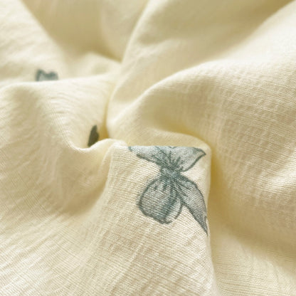Soft Bow Print Bedding Set