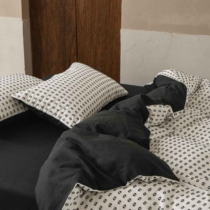 Amberlyn Polka Dot Cotton Bedding Set