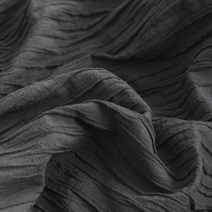 Ashwyn Crinkle Texture Cotton Bedding Set - WhisperLinens