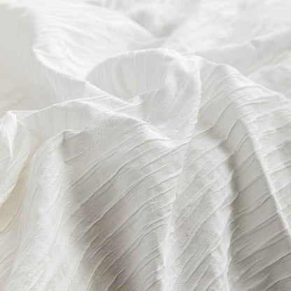 Ashwyn Crinkle Texture Cotton Bedding Set