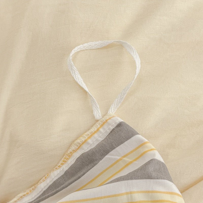 Boardwalk Stripe Bedding Collection - Harbor Cream - WhisperLinens