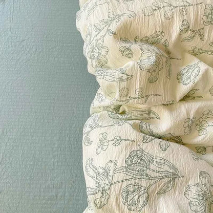 Botanical Sketch Floral Bedding Collection