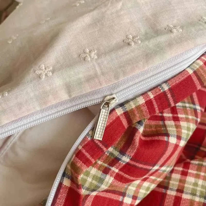 Cabin Lace Plaid Bedding Collection