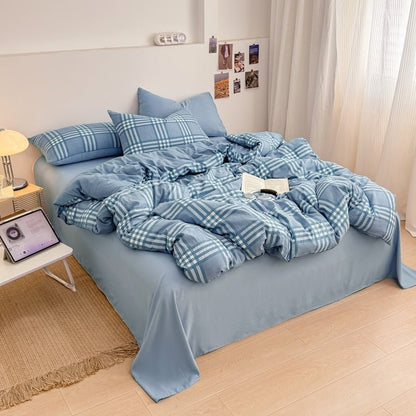 Campus Check Plaid Bedding Collection - WhisperLinens