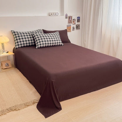 Campus Check Plaid Bedding Collection - WhisperLinens