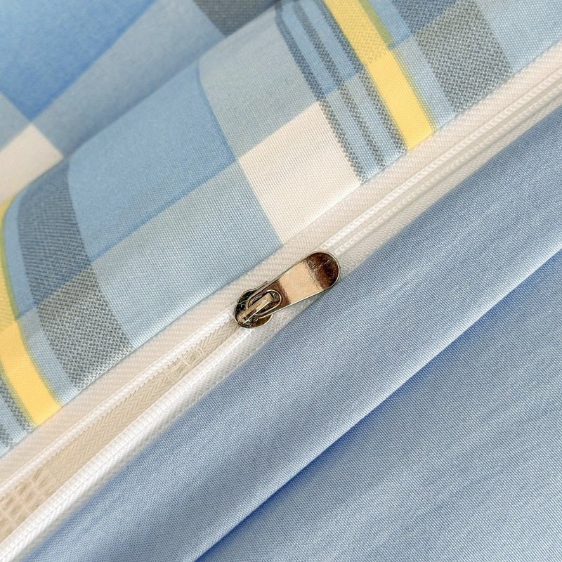 Campus Check Plaid Bedding Collection - WhisperLinens