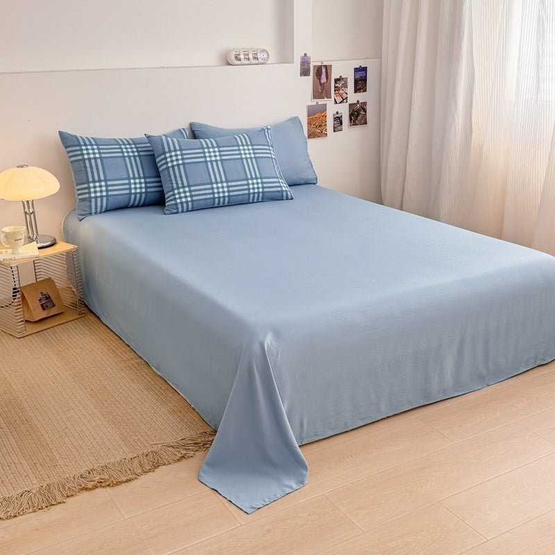 Campus Check Plaid Bedding Collection - WhisperLinens