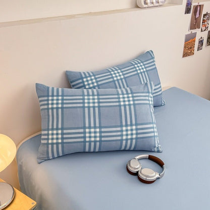 Campus Check Plaid Bedding Collection - WhisperLinens