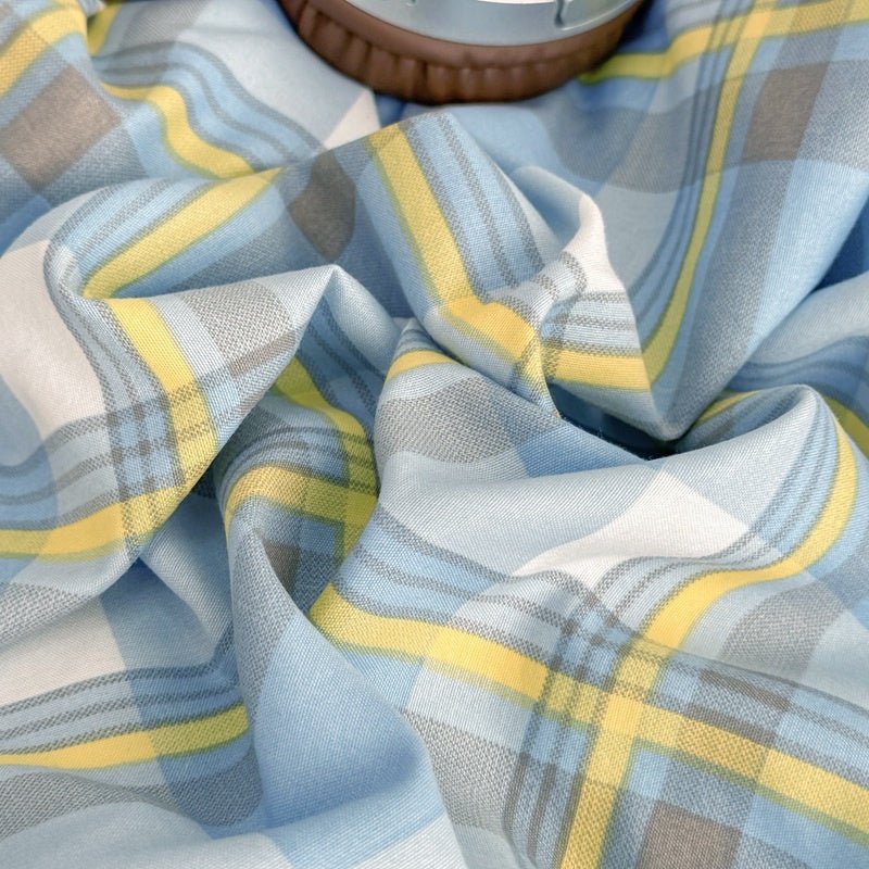 Campus Check Plaid Bedding Collection - WhisperLinens