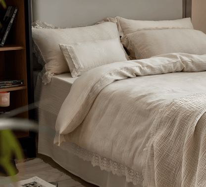 Charm Embroidered Bedding Set - WhisperLinens