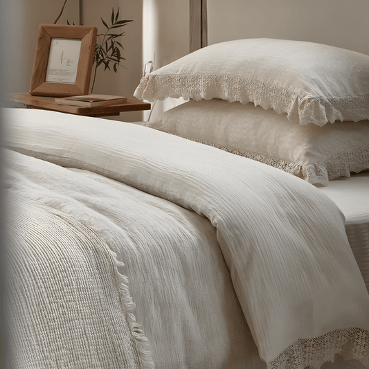 Charm Embroidered Bedding Set - WhisperLinens