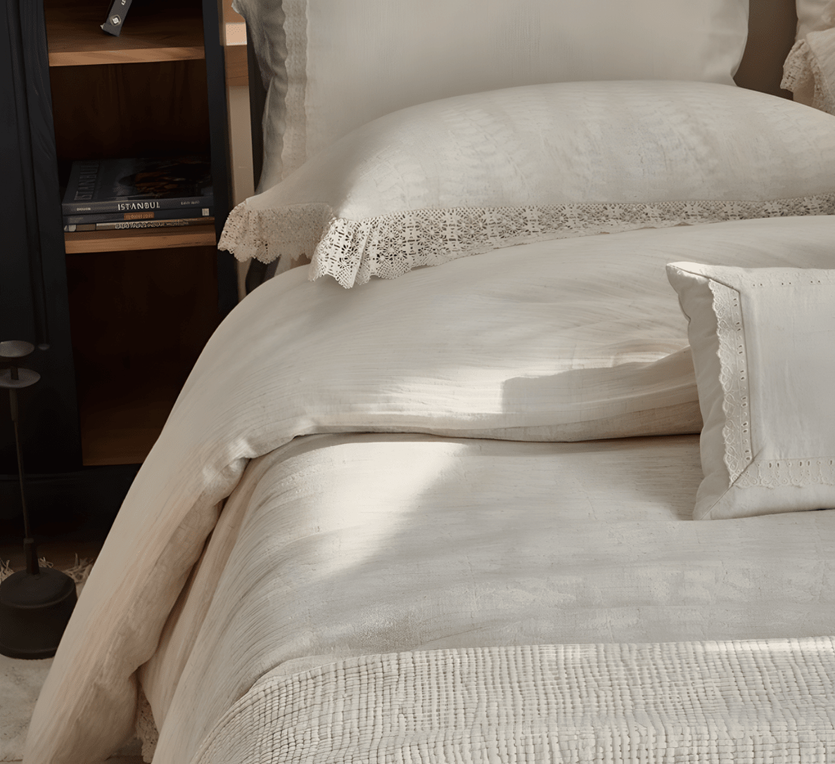 Charm Embroidered Bedding Set - WhisperLinens