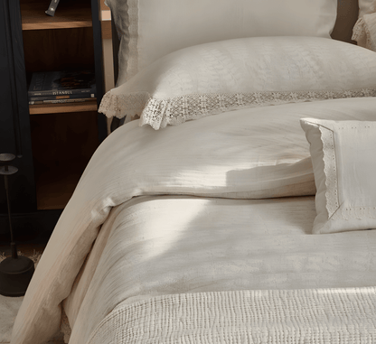 Charm Embroidered Bedding Set - WhisperLinens