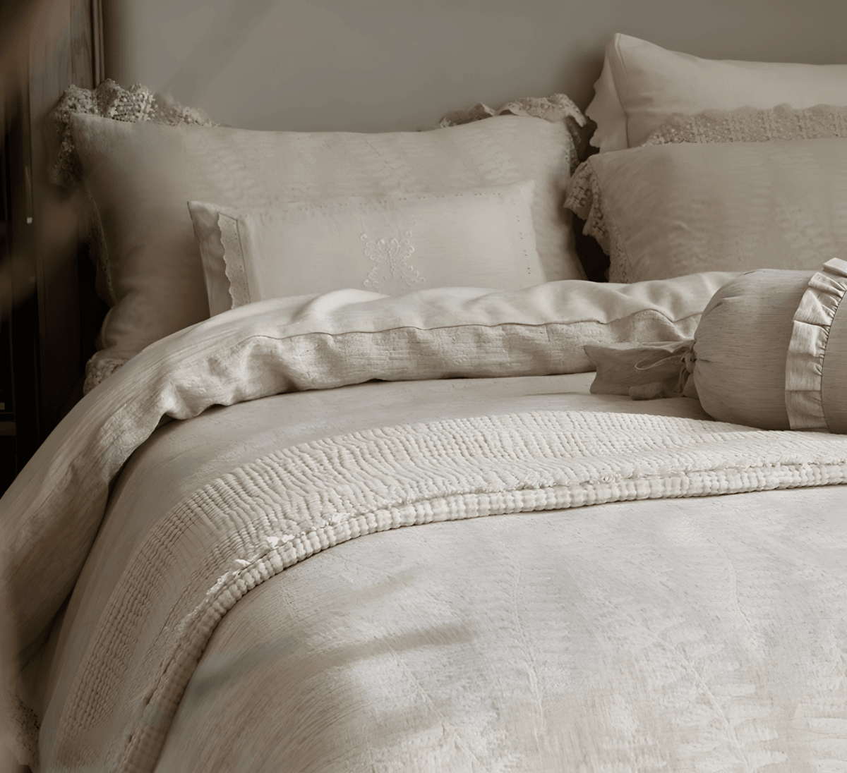 Charm Embroidered Bedding Set - WhisperLinens