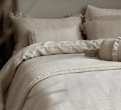Charm Embroidered Bedding Set - WhisperLinens