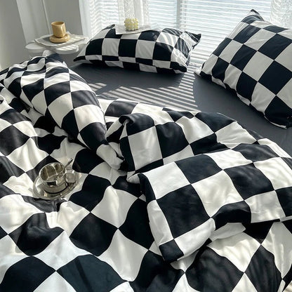 Checkerboard Bedding Collection - WhisperLinens