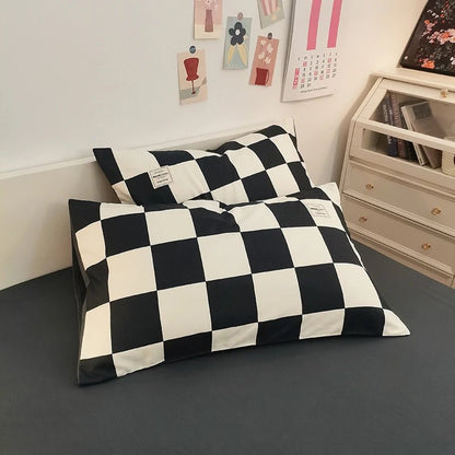 Checkerboard Bedding Collection - WhisperLinens