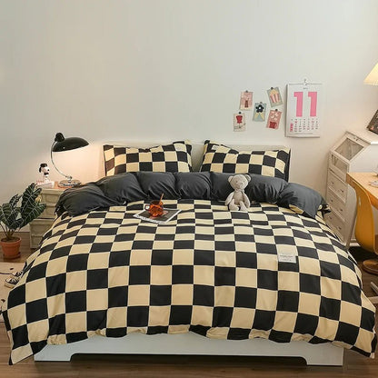 Checkerboard Bedding Collection - WhisperLinens