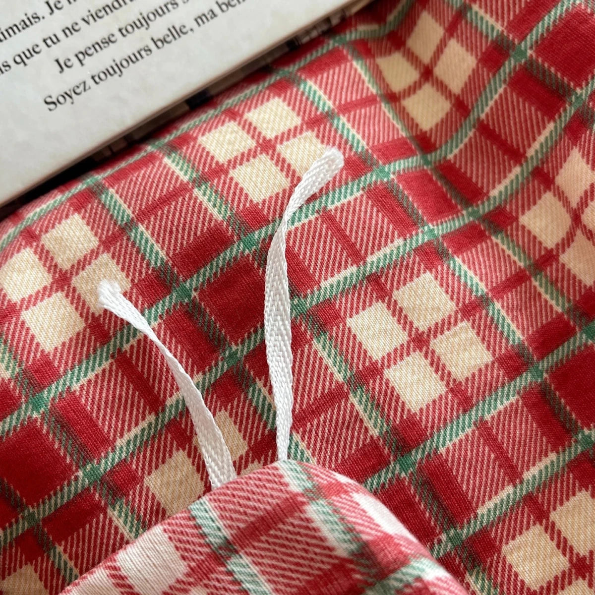 Checkered Bedding Collection - WhisperLinens