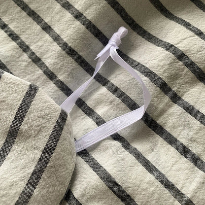 Classic Stripe Cotton Bedding Collection - WhisperLinens