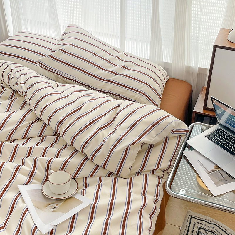 Classic Stripes Bedding Set - WhisperLinens