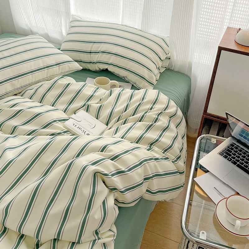 Classic Stripes Bedding Set - WhisperLinens