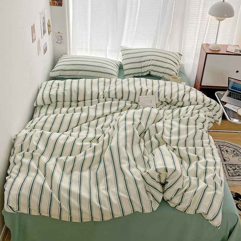 Classic Stripes Bedding Set - WhisperLinens