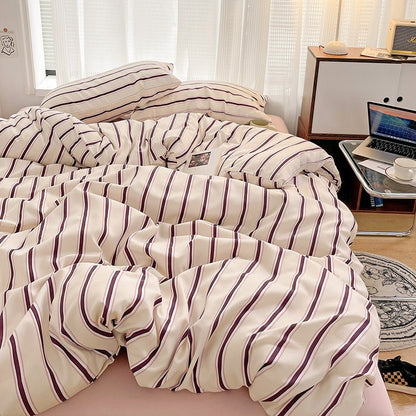 Classic Stripes Bedding Set - WhisperLinens