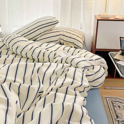 Classic Stripes Bedding Set - WhisperLinens