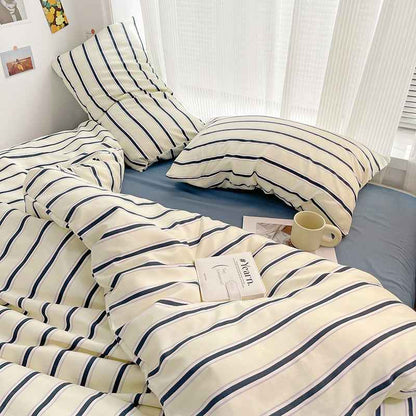 Classic Stripes Bedding Set - WhisperLinens