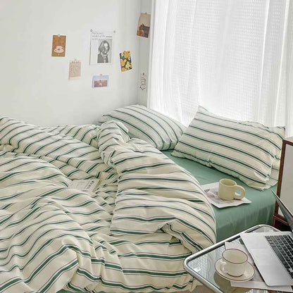 Classic Stripes Bedding Set - WhisperLinens