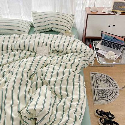 Classic Stripes Bedding Set - WhisperLinens